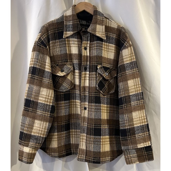 Chaser Other - Lord Chase CPO Heavy Flannel Jacket‎ Wool / Linen Size XL